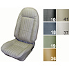 Custom Bucket Seat Cover 1973-74 Nova - image 1