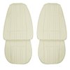 75XS37U-1 Front Bench Seat Cover for 1975 Chevrolet Nova 2-Door Sedan Standard White - image 1