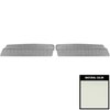 77AD37 Front Door Panels for 1977 Chevrolet Malibu White - image 1