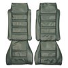 78AS18U Front Bucket Seat Covers for 1978-1980 Chevrolet Malibu/El Camino Navy Blue - image 1
