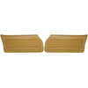 78FDLT48-P Front Door Panels for 1978-79 Camaro LT/Berlinetta/Custom Vinyl Pre-Assembled Camel - image 1