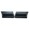 78FDLTC18 Front Door Panels for 1978-1981 Camaro Berlinetta/LT Custom Cloth Navy Blue - image 1