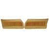 78FDLTC48-P Front Door Panels for 1979 Camaro LT/Berlinetta/Custom Cloth Pre-Assembled Camel - image 1