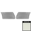 78HD3738-P Front Door Panels for 1978-1980 Firebird Deluxe Pre-Assmebled White & Carmine - image 1