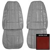 79XS38U-1 Front Bucket Seat Covers for 1979 Chevrolet Nova 2-Door Sedan Custom Carmine - image 1