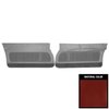 80FDLT38-P Frnt Door Panels for 1980-81 Camaro LT/Berlinetta/Custom Vinyl Pre-Assembled Carmine - image 1