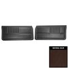 82FD01-PB Front Door Panels for 1982-1985 Chevrolet Camaro Standard Pre-Assembled Maroon - image 1
