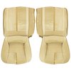 88DSC36C Split Back Rear Bench Seat Cover for 1988-92 Camaro Deluxe Cloth Camel - image 1