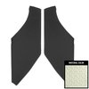 AHB750101 Perforated Earmuff Boards for 1967-1976 Dodge Dart White - image 1