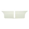 D101C Rear Door Panels for 1968-1969 Dodge Charger White - image 1