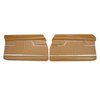D249-2 Front Door Panels for 1971-1972 Chevrolet Chevelle, Tan