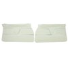 D256-1 Front Door Panels for 1969 Chevrolet Chevelle, White - image 1