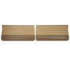 D265-2 Front Door Panels for 1965 Chevrolet Chevelle, 2 Tone Saddle