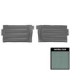 D269-1V Rear Door Panels for 1965 Chevrolet Chevelle, Convertible Slate/Blue