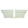 D289-2C Rear Door Panels for 1966 Chevrolet Chevelle, Hardtop White - image 1