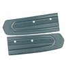 D671 Front Door Panels for 1967 Ford Mustang Standard Blue - image 1