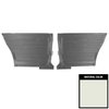 DO234C Rear Door Panels for 1967 Chevrolet Chevelle, Hardtop White/Gold Edition - image 1