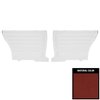 DO261C Rear Door Panels for 1965 Chevrolet Chevelle, Hardtop Red/Gold Edition - image 1