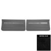 DO280 Front Door Panels for 1966 Chevrolet Chevelle, Black/Gold Edition - image 1