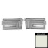 DO284V Rear Door Panels for 1966 Chevrolet Chevelle, Convertible White/Gold Edition - image 1