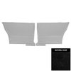 DO300C Rear Door Panels for 1964 Chevrolet Chevelle, Hardtop Black/Gold Edition - image 1