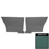DO303C Rear Door Panels for 1964 Chevrolet Chevelle, Hardtop Aqua/Gold Edition - image 1