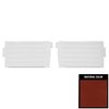 DO401V Rear Door Panels for 1964 Pontiac GTO/Lemans Convertible Red/Gold Edition - image 1