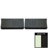 DO402 Front Door Panels for 1964 Pontiac GTO/Lemans White/Black/Gold Edition - image 1