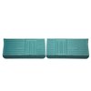 DO405 Front Door Panels for 1964 Pontiac GTO/Lemans Dark Aqua/Gold Edition - image 1