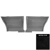 DO410C Rear Door Panels for 1965 Pontiac GTO/Lemans Hardtop Black/Gold Edition - image 1