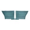 DO413C Rear Door Panels for 1965 Pontiac GTO/Lemans Hardtop Blue/Gold Edition - image 1