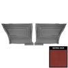 DO418C Rear Door Panels for 1965 Pontiac GTO/Leman Hardtop Metallic Red/Gold Edition - image 1