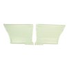 DO422C Rear Door Panels for 1966 Pontiac GTO/Lemans Hardtop Parchment/Black/Gold Edition - image 1