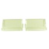 DO422V Rear Door Panels for 1966 GTO/Lemans Convertible Parchment/Black/Gold Edition - image 1