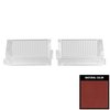 DO429-1V Rear Door Panels for 1966 Pontiac GTO/Leman Convertible Metallic Red/Gold Edition - image 1
