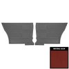 DO431C Rear Door Panels for 1967 Pontiac GTO/Lemans Hardtop Red/Gold Edition - image 1