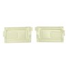 DO432V Rear Door Panels for 1967 GTO/Lemans Convertible Parchment/Black/Gold Edition - image 1