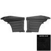 DO440C Rear Door Panels for 1968 Pontiac GTO/Lemans Hardtop Black/Gold Edition - image 1