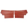 DO441V Rear Door Panels for 1968 Pontiac GTO/Lemans Convertible Red/Gold Edition - image 1