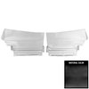 DO450V Rear Door Panels for 1969 Pontiac GTO/Lemans Convertible Black/Gold Edition - image 1