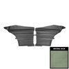 DO453C Rear Door Panels for 1969 Pontiac GTO/Lemans Hrdtp Dark Metallic Green/Gold Edition - image 1