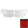 DO454V Rear Door Panels for 1969 Pontiac GTO/Lemans Convertible Red/Gold Edition - image 1