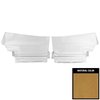 DO459V Rear Door Panels for 1969 Pontiac GTO/Lemans Convertible Mustard Gold Edition - image 1
