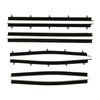 F211-2 Window Felts for 1968-1972 Chevrolet Nova 4 Door Sedan - image 1