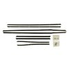 F219-6 Window Felts for 1965-1966 Pontiac Parisienne Convertible - image 1