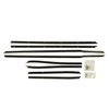 F219-8 Window Felts for 1967-1968 Pontiac Parisienne Convertible - image 1