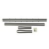 F221-4 Window Felts for 1968 Chevrolet Caprice Hardtop - image 1