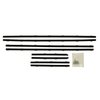F223-1 Window Felts for 1965-1969 Chevrolet Corvair Hardtop - image 1