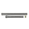 F225-40 Window Felts for 1965 Pontiac Tempest 2 Door Outer Only - image 1
