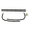 F227-10 Outers Only Window Felts for 1968 Pontiac GTO Hardtop - image 1